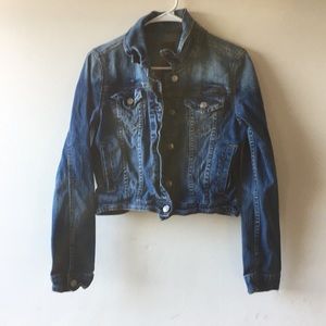 Kids unisex jean jacket size L